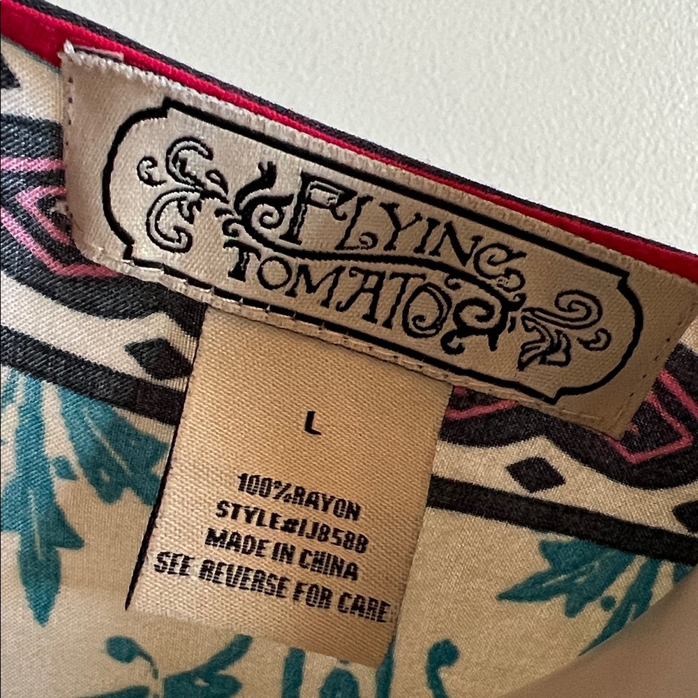 Flying Tomato Colorful Tribal Print Swim Coverup - Picture 2 of 5